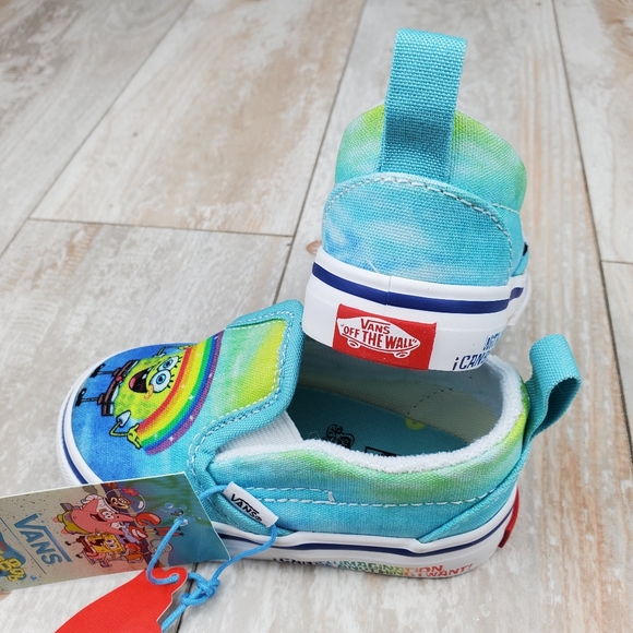 Vans X SpongeBob Slip On Velcro Imaginaaat… - Picture 7 of 13